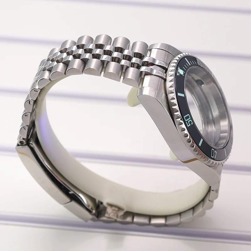 Корпус часов FEIYASHI 40 мм SUB сапфировое стекло светящийся безель для Seiko NH35 NH36 NH38/34