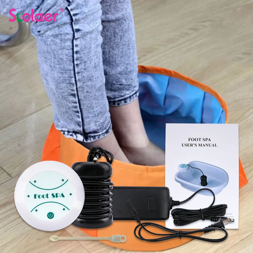 

Ванна для ног Aqua Cell Spa машина для массажа ног ионная детоксикация ионов Очищающая ионная ванна для ног массаж Детокс для ног Детокс массивы Aqua Spa