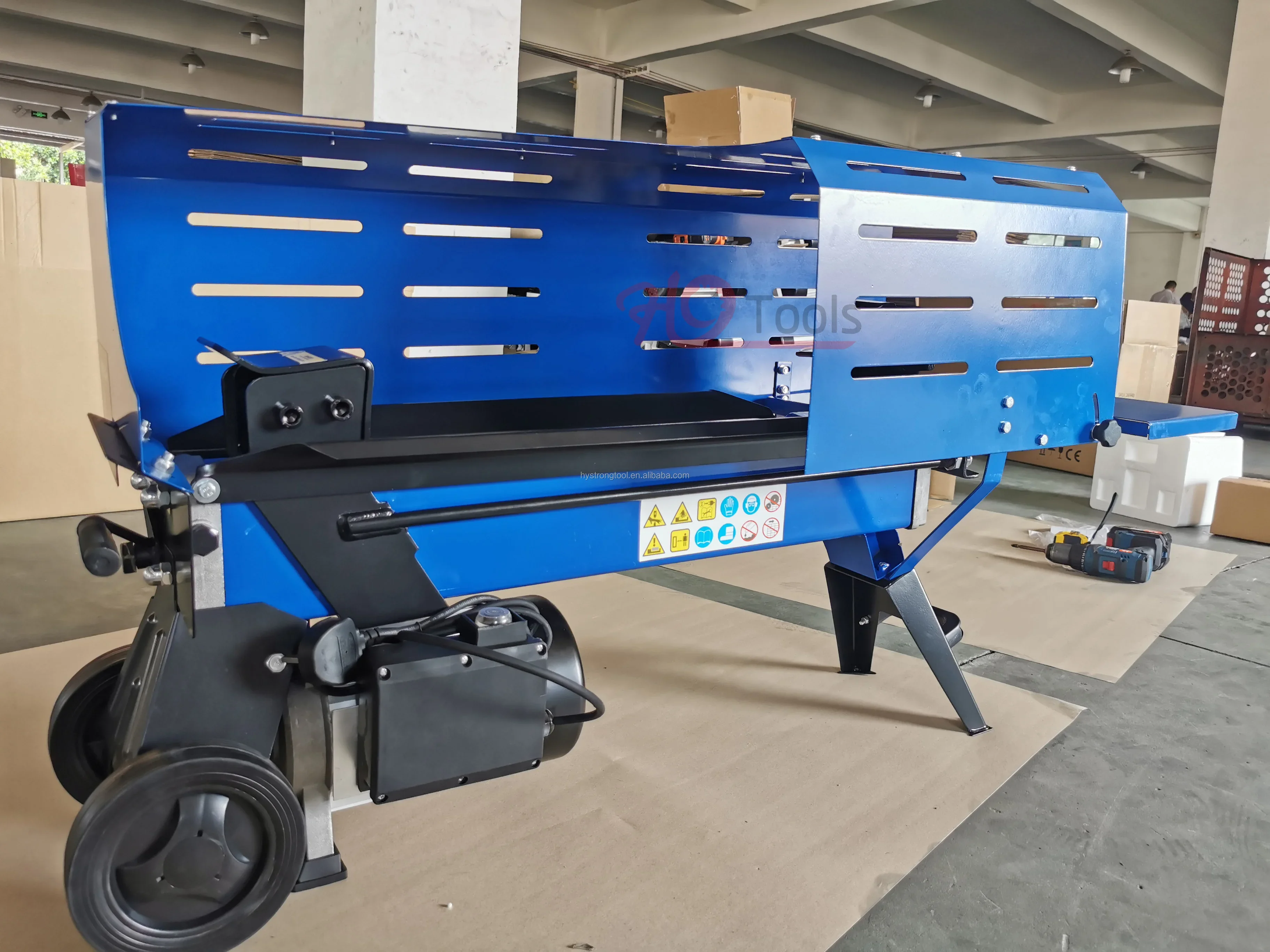 HYstrong небольшой портативный 7-тонный 8-тонный дровокол машина для разделения дров