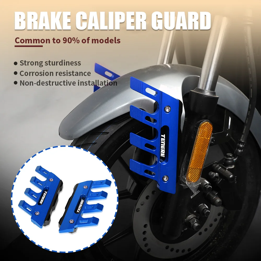 

For yamaha Tenere 700 T700 Tenere700 2019 2020 2021 Motorcycle Front Brake Disc Caliper Brake caliper Guard Protector Cover
