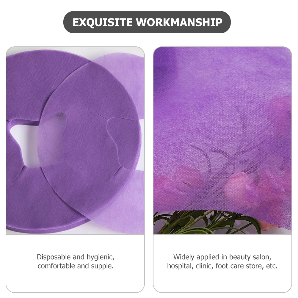 400 шт. одноразовые наволочки для подголовников массажные подушечки с отверстиями