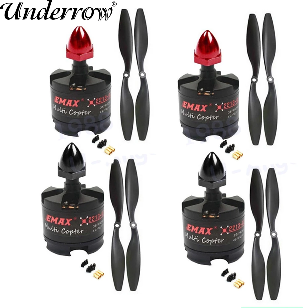 

Emax MulitRotor MT2213 935KV plus thread Brushless Motor CW CCW with 1045 propeller for Multirotor Quadcopters