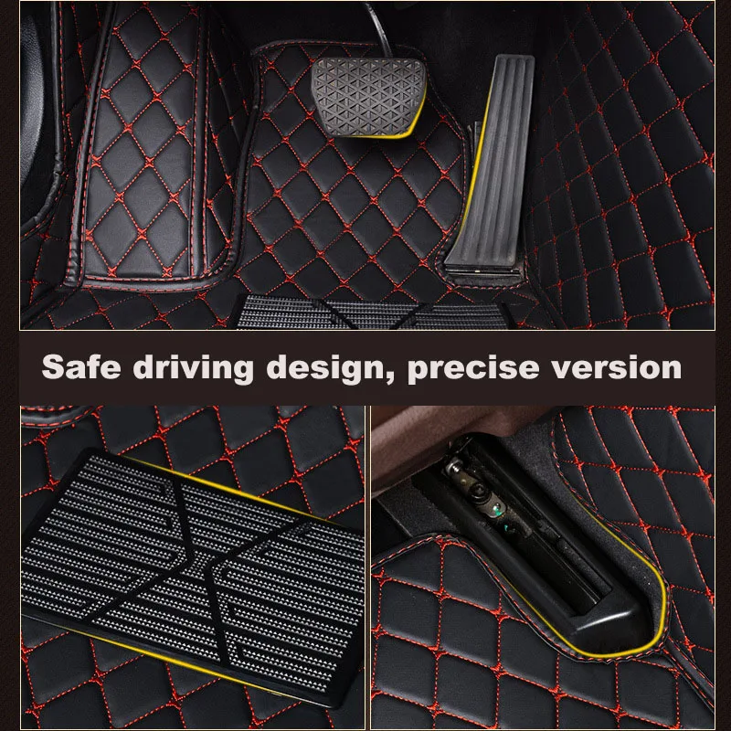 Autohome Car Floor Mats For VOLVO XC90 2007-2019 Year Upgraded Version Foot Coche Accessories Carpets images - 6