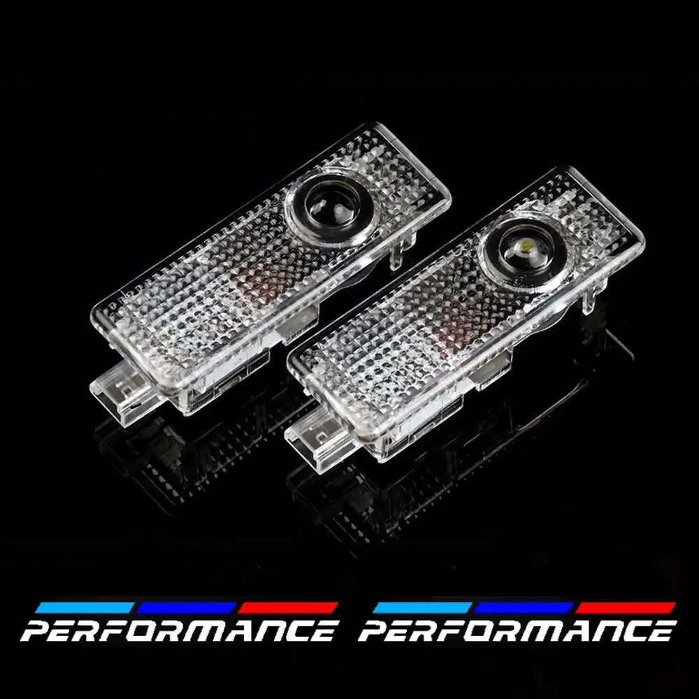 

2 шт., Автомобильные светодиодные лампы для дверей BMW E90, E92, M3, E60, E61, E65, F01, F02, F10, F30, F48, G30, G38, X1, X2, X3, X4, X5, X6, X7 м