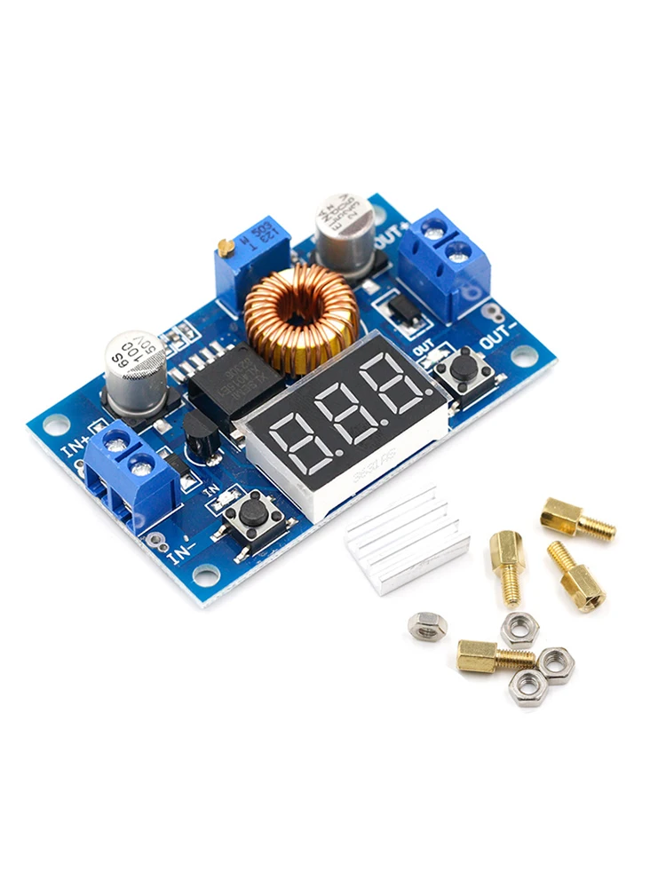 5A 75W XL4015 DC-DC Converter Adjustable Step-Down Module 4.0-38V to 1.25V-36V DIY Power Supply | Обустройство дома