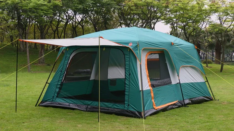 

Large 8 10 12 perosns outdoor waterproof family camping tent
