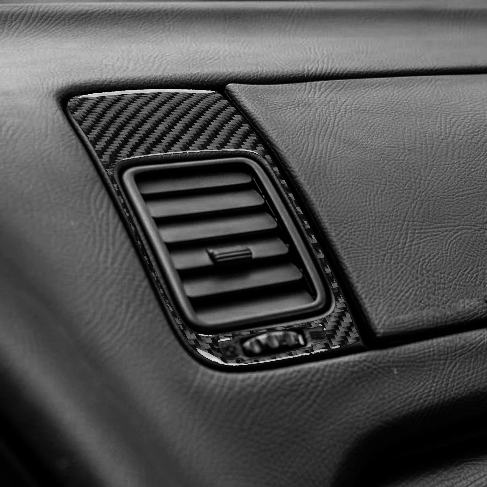Фото Настоящие автомобильные аксессуары из углеродного волокна, мягкая наклейка на вентиляционное отверстие пассажира для Toyota Supra MK4 JZA80/A80 1993 1994 95 96 97-2002 №3