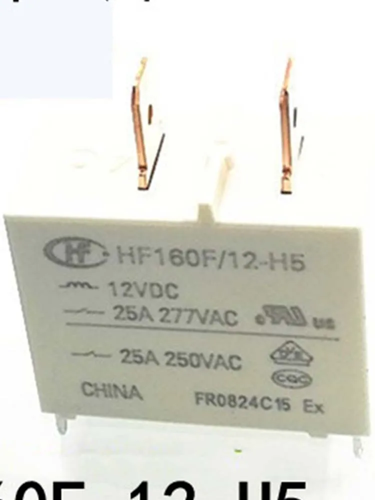 2 шт. реле 12 В HF160F 12-H5 12 В постоянного тока 25 А 4 контакта
