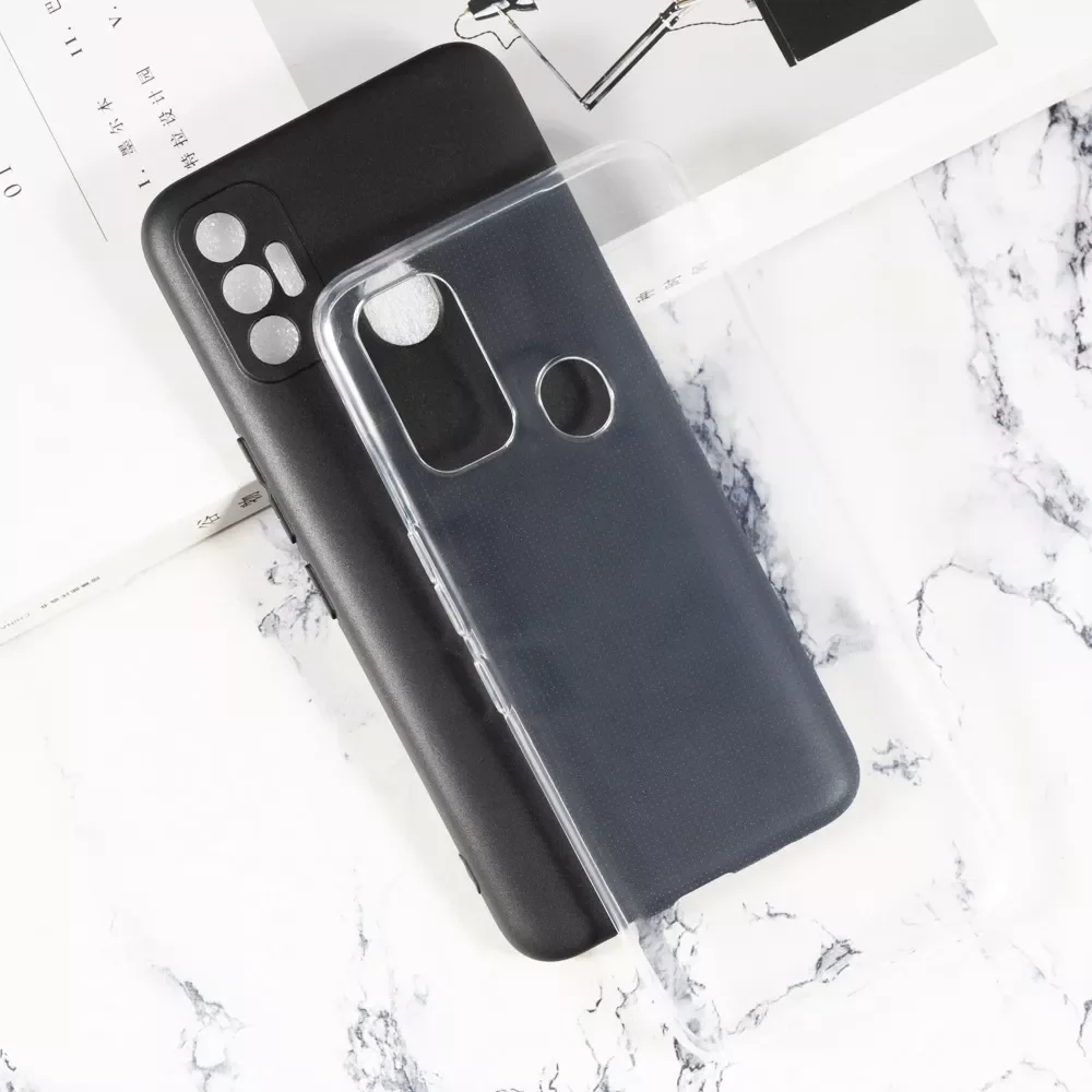 

2023 Tecno Spark 7 6.52" Spark7 KF6j, KF6i Silicone Smartphone Phone Protective Back Shell Soft TPU Case