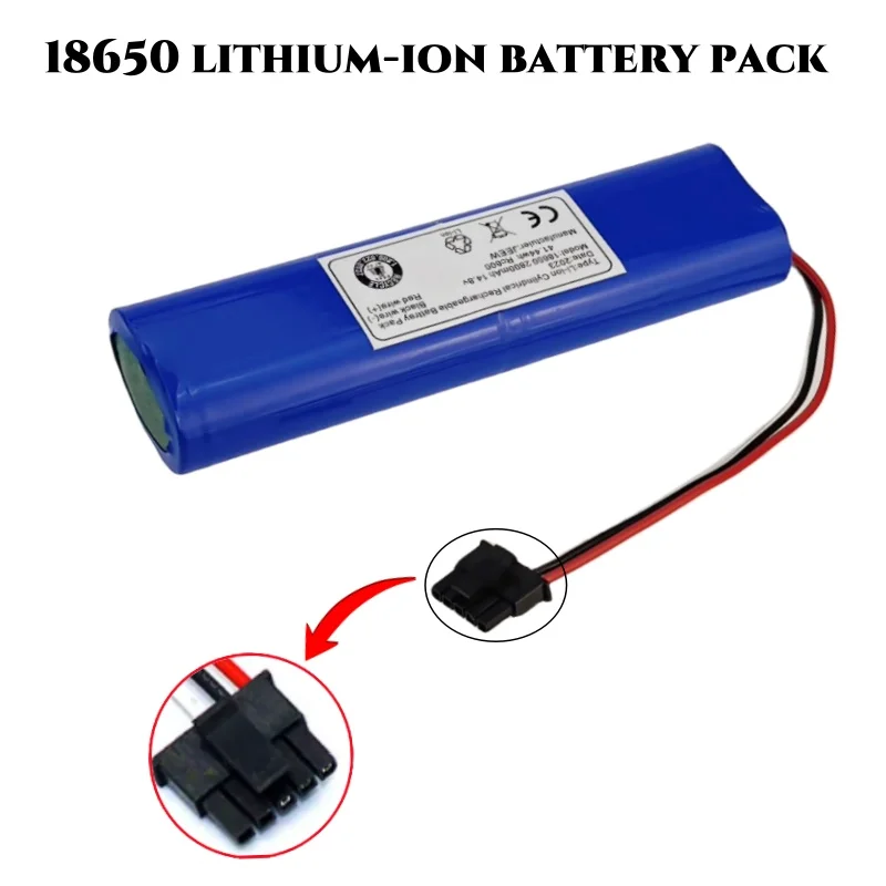 Сменный аккумулятор 4S1P 14 8 в для робота-пылесоса Xiaomi Mijia Mi PINR18650