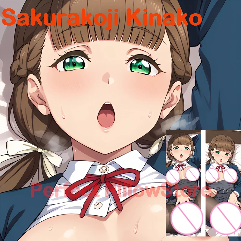 Аниме Sakurakoji Kinako LoveLive! Двухсторонняя наволочка для тела с принтом в натуральную