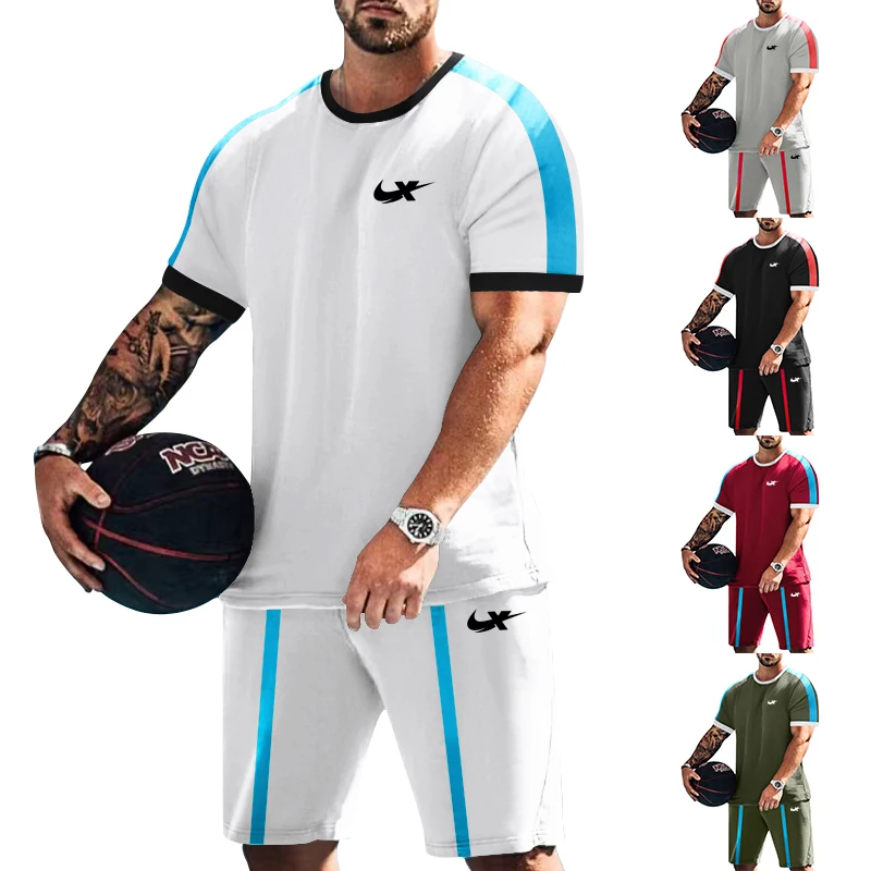 

2023 Spring and Autumn Men's New Polo Shirt High Quality Short Sleeve Men's Fashion Printing Outdoor Set Tr