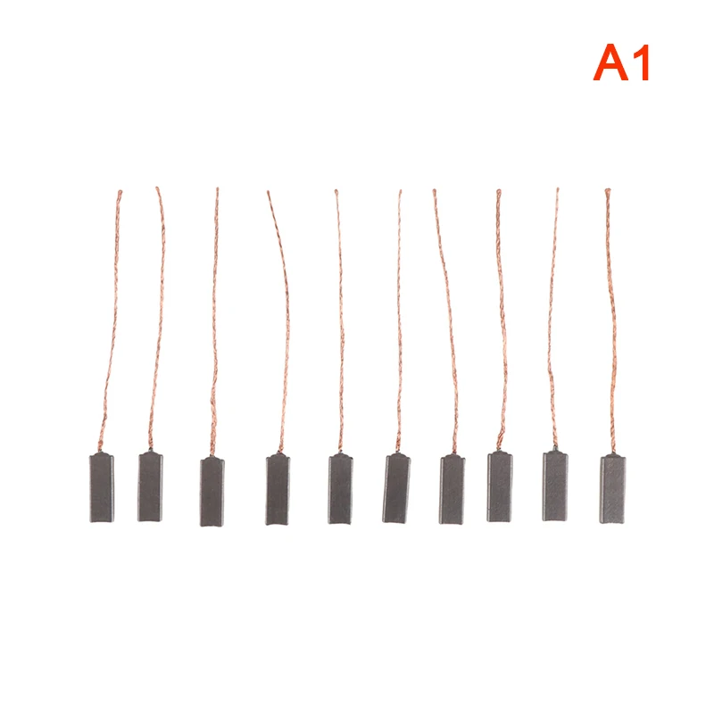 

10 шт. 4*6*17 мм, Электрический автомобильный фоторегулятор, карбоновые щетки для новых инструментов генератора Santana