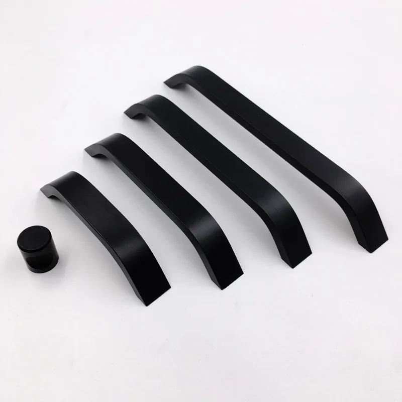 96 128 160 мм алюминиевая современная простая белая дверная ручка для шкафа обувного