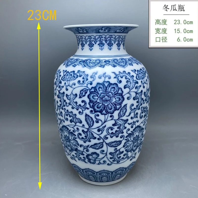 

Керамические вазы WANG NI ER QI синие и белые