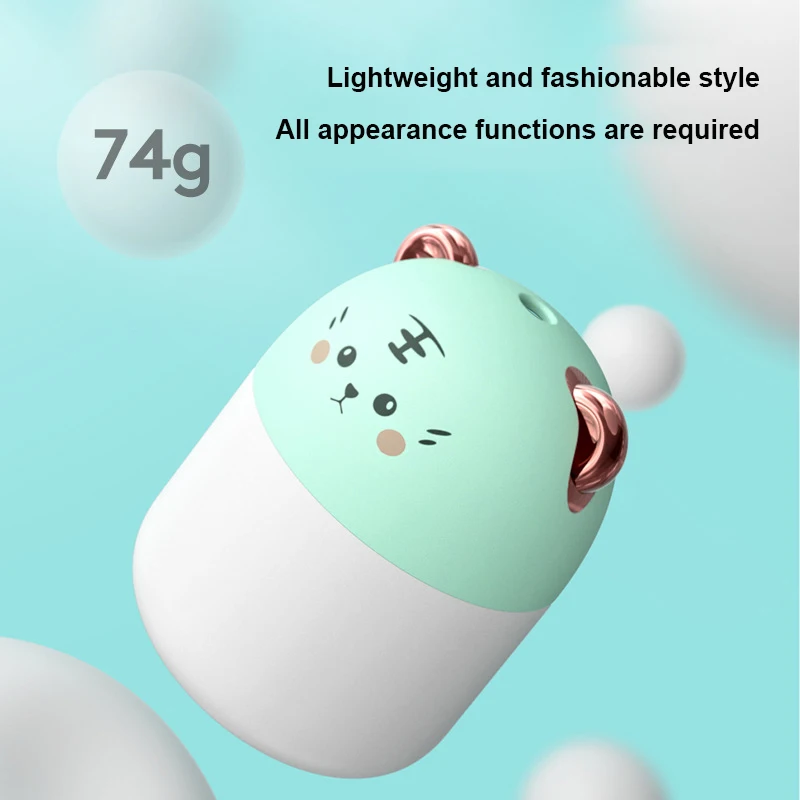 

Бесшумный увлажнитель воздуха, летние аксессуары, Настольный увлажнитель, белый или увлажнитель, большой распылитель, милый бытовой