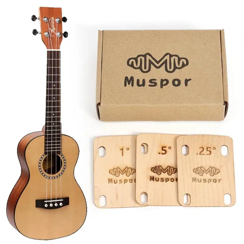 

Триммеры для шеи гитары 3 шт. усилительные пластины для электрогитары маленькие соединительные пластины с хвостовиком 0,2 0,5 1 градусов толщи...