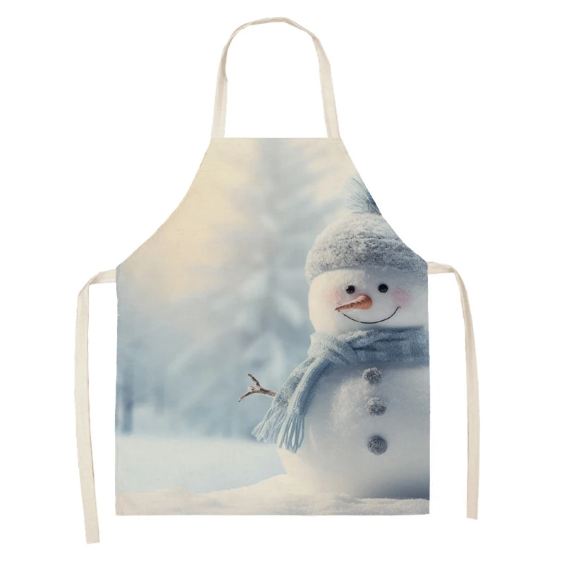 Кухонный Фартук для женщин льняной водонепроницаемый фартук мужчин и детей