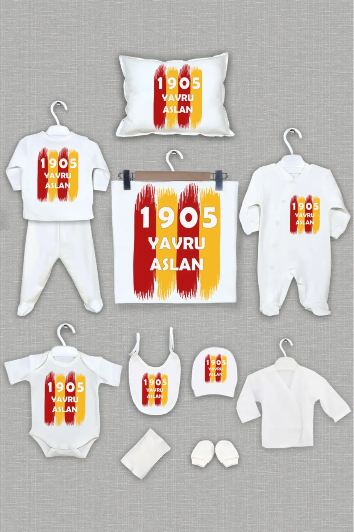 

Выходной хлопковый принт 11 Li для больниц 10'lu бежевого цвета