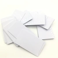 20pcx glossy white blank inkjet printable pvc card waterproof plastic id card business card for epson for canon inkjet printer