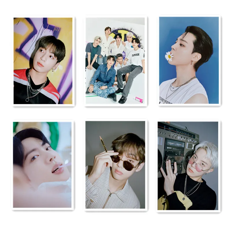 

Оптовая продажа 2 шт./компл. Kpop Bangtan Boys Weverse журнал интервью клейкая наклейка Новый фотоальбом обои плакат HD плакат