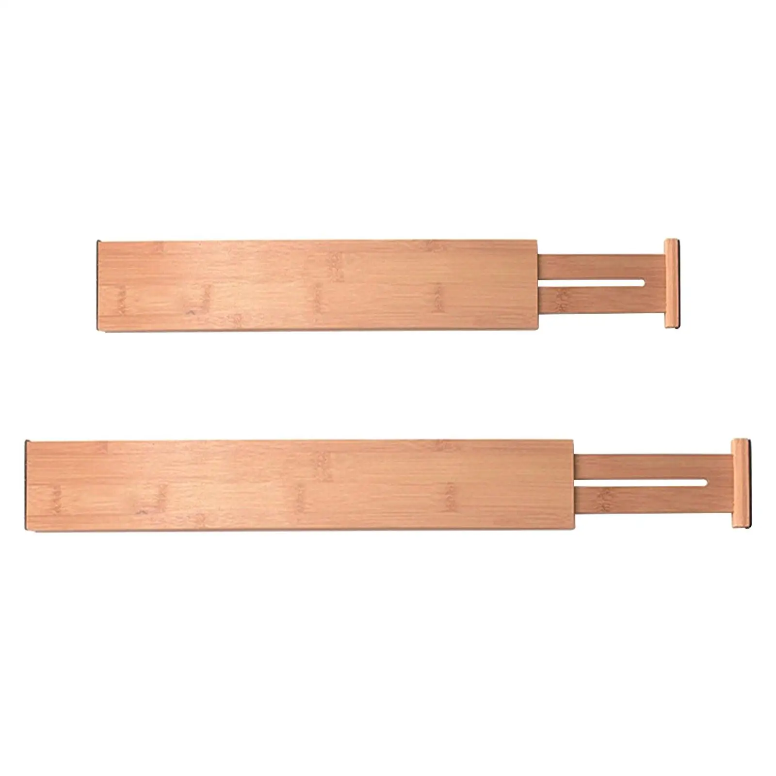 

Bamboo Drawer Dividers Wood Organizing for Kitchen Bedroom Baby Office