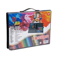 208pc children art painting set watercolor pencil crayon water pen drawing board doodle supplies kids educational toys gift
