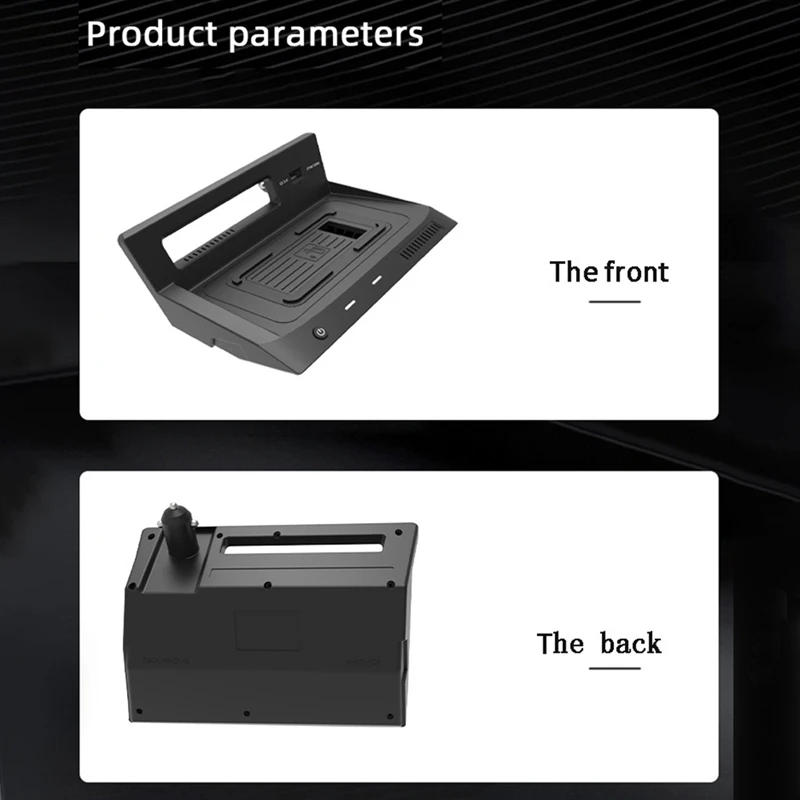 Автомобильное беспроводное зарядное устройство 15 Вт быстрая зарядка для Volkswagen VW