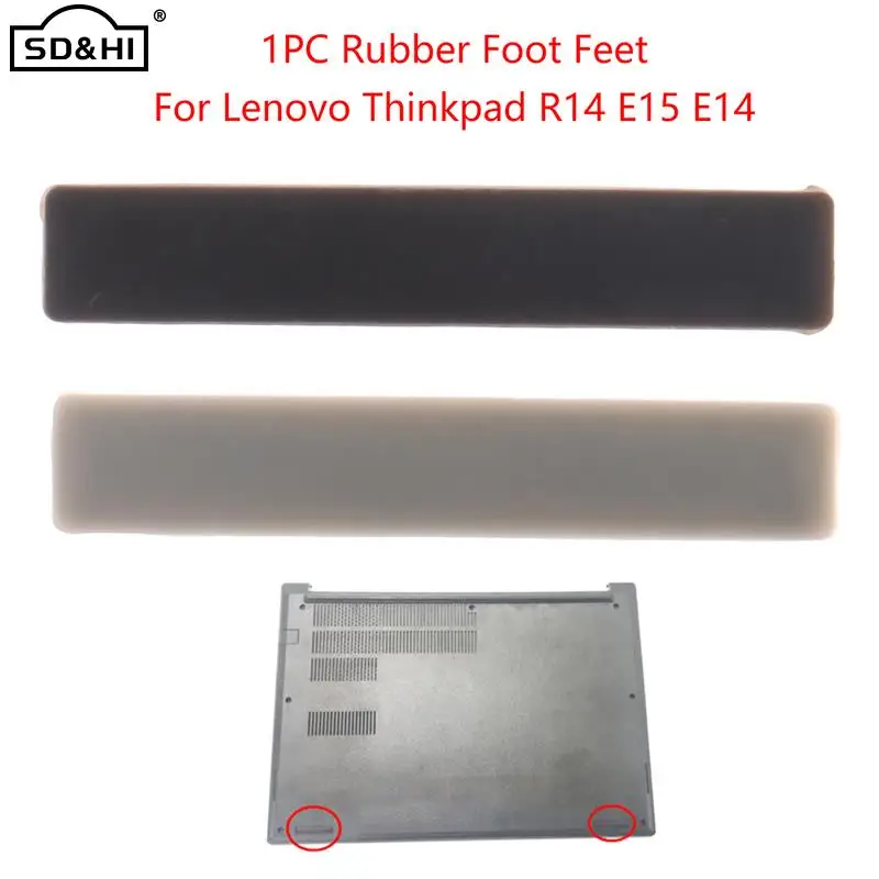 

1Pc Laptop Rubber Foot Feet Bottom Base Cover Replacement For Lenovo Thinkpad R14 E15 E14