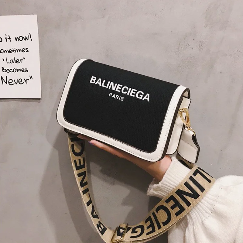

Crossbody Bags for Women Designer Luxury Casual Letter Wide Strap Shoulder Messenger Bags Women Purse and Handbags
