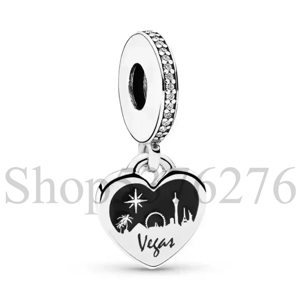 Бусина из стерлингового серебра 925 пробы Венесуэли Вьетнам флаг Украины сердце