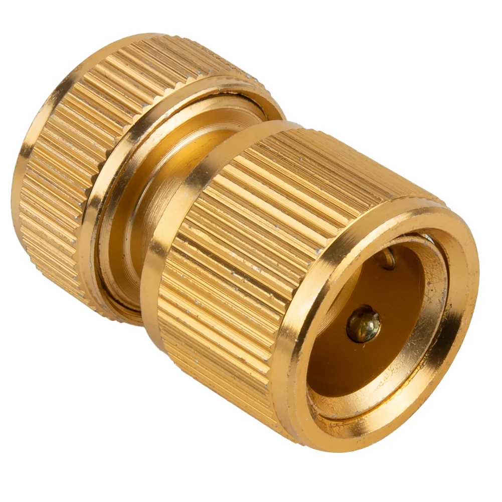 

1/2 Inch Hose Connector Water Hose Adaptor For Garden Irrigation Car Washing Drip Irrigation Garden Brass Hose Pipe Tap Adaptor