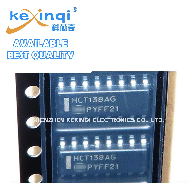 

Мультиплексор и демультиплексор MC74HCT138ADR2G HCT138AG SOP16, 5 шт.