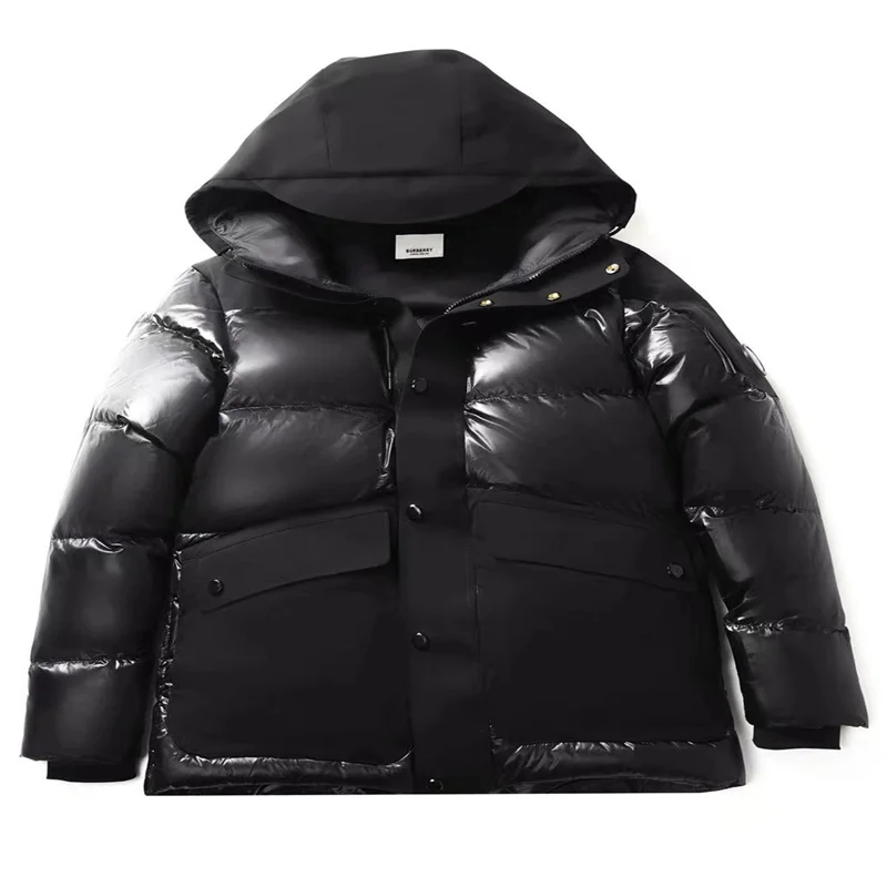 Winter Men'S Outdoor Down Jacket, Short, Thickened And Warm, New European Fashion Brand Bread  Youth  Cotton Padde