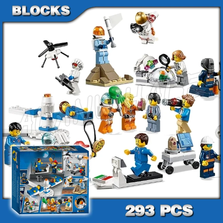 

293pcs Urban Space research and development Pack G-force Training Machine 11384 Building Blocks Toy Bricks Compatible with Model