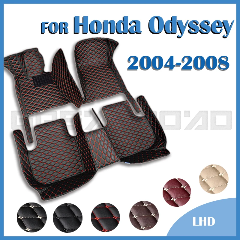 Автомобильные коврики для Honda Odyssey Seven сиденья 2004 2005 2006 2007 2008 под заказ