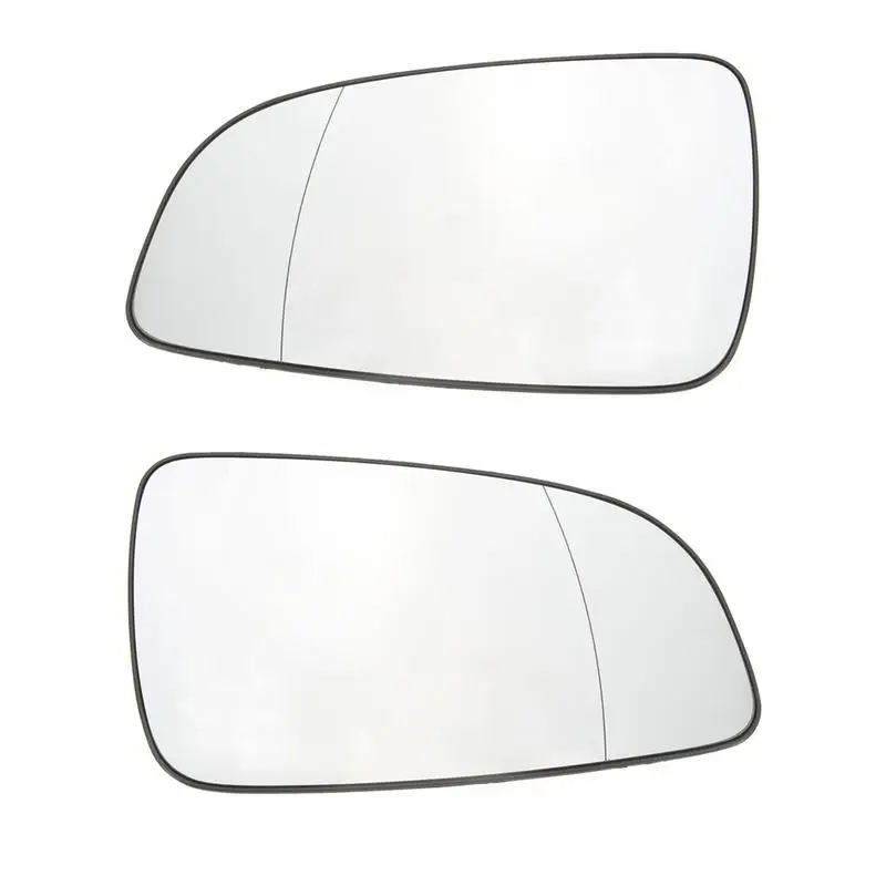 

Heated Side Rearview Mirror Glass Car Heated Lens Anti-Fog Door Flat Wing Mirror Lens For Vauxhall H Mk5 Car Accessories