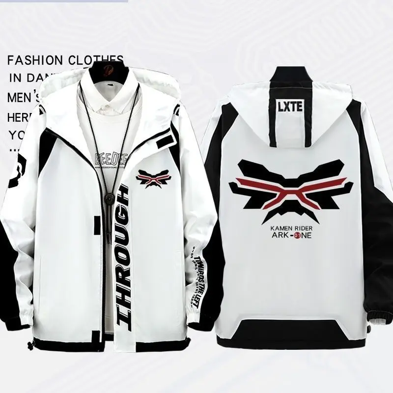 

Kamen Rider Series Jacket Yake 01 Feidian Decade Emperor Riding Two-dimensional Hooded Sweater