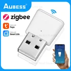 Aubess ZigBee 3,0 ретранслятор сигнала USB удлинитель для устройств ZigBee, работает с приложением Woth Tuya Smart Life Alexa Alice, с адаптером EUUS