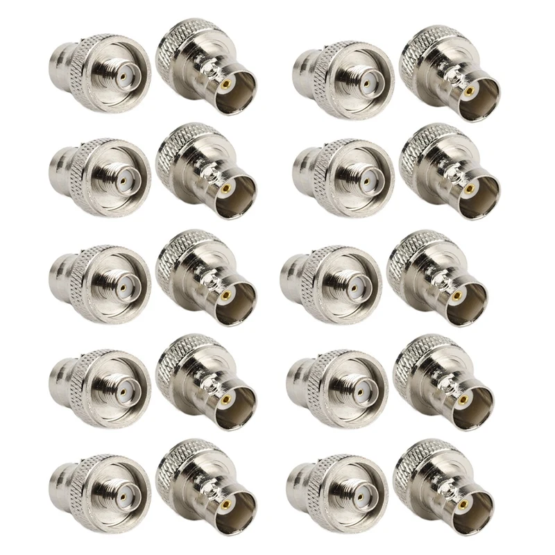 

JFBL Hot 20Pcs SMA Female To BNC Female Convert Adapter For Two Way Radio Baofeng UV-5R FD-880