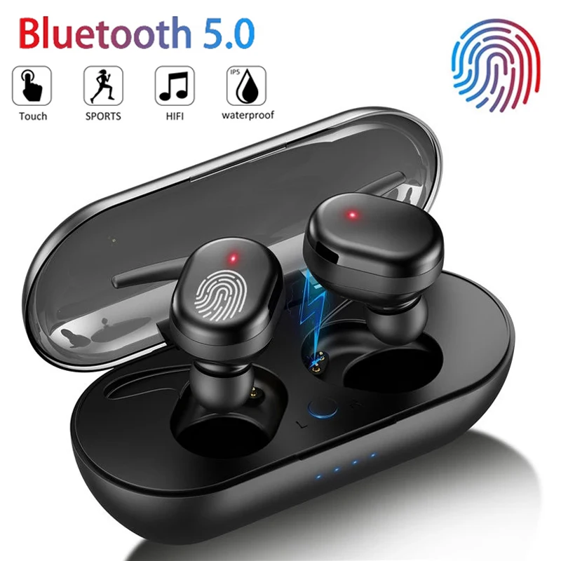 

New Y30 TWS Bluetooth headphone Wireless headset sports earplugs with mic stereo music earbuds For Xiaomi iPhone PK Y50 Pro6 I7s