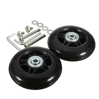suitcase replacement wheels swivel caster wheels bearings repair kits high load bearing flexible rotation universal wheels