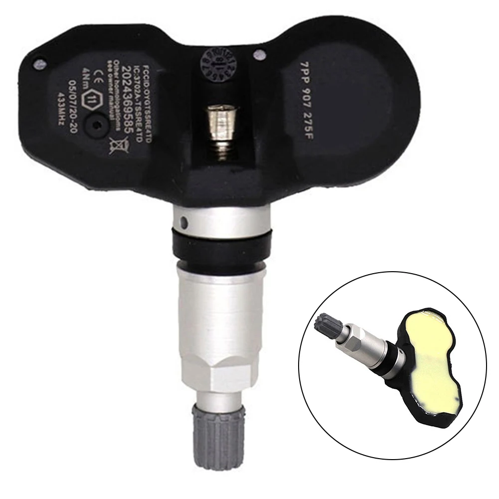 

1Pc Car Tire Pressure TPMS Sensor 7PP907275F Fit For A6 A8 For Porsche Boxster 2009-2016 433MHz Tire Pressure Sensors