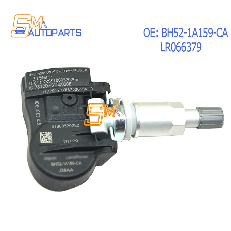 Новый датчик давления в шинах LR066379 LR031713 TPMS для LAND ROVER RANGE JAGUAR F-TYPE LR032833 BH521A159CA 315 МГц |