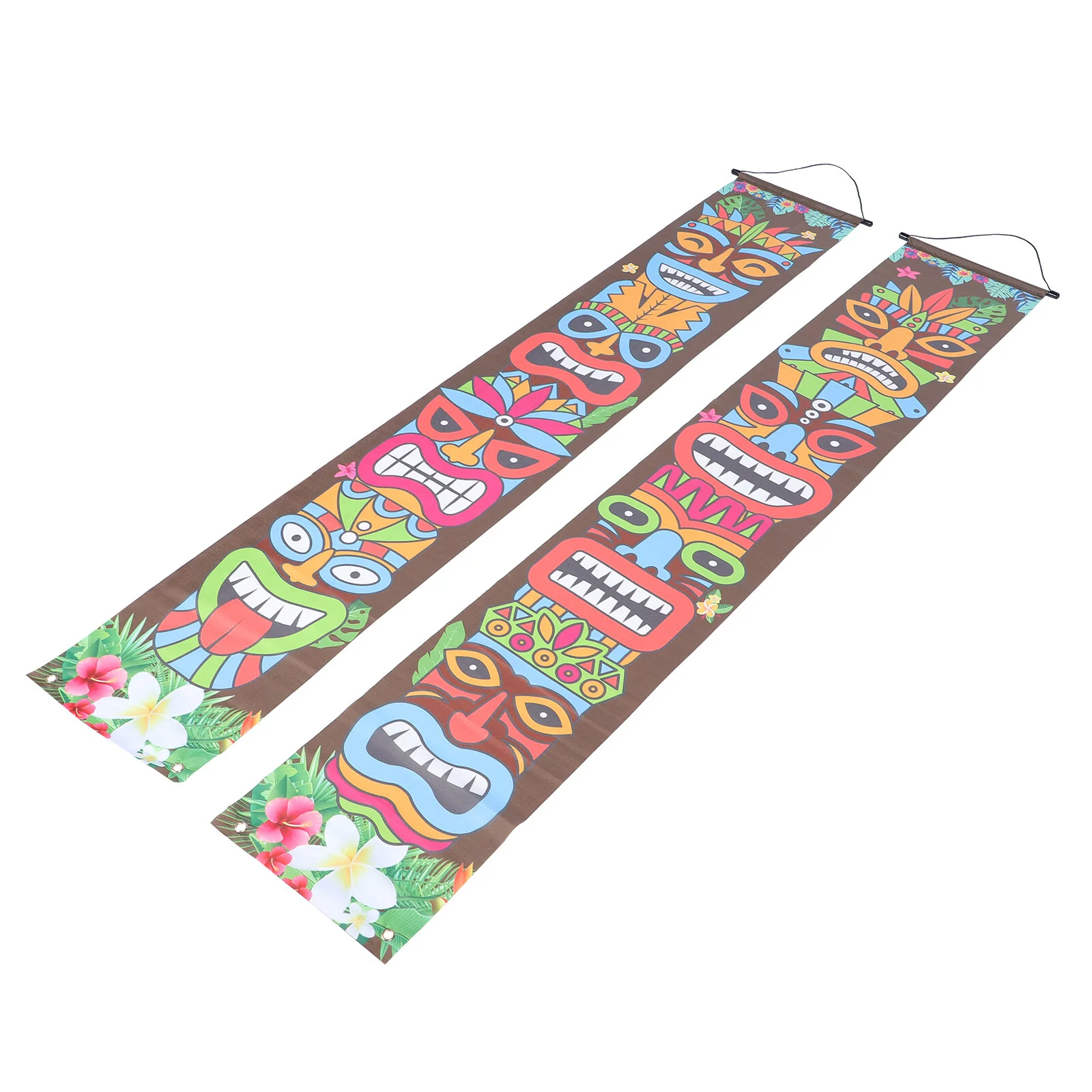 

Hawaiian Banner Luau Party Hanging Decorations Birthday Wall Door Supplies Summer