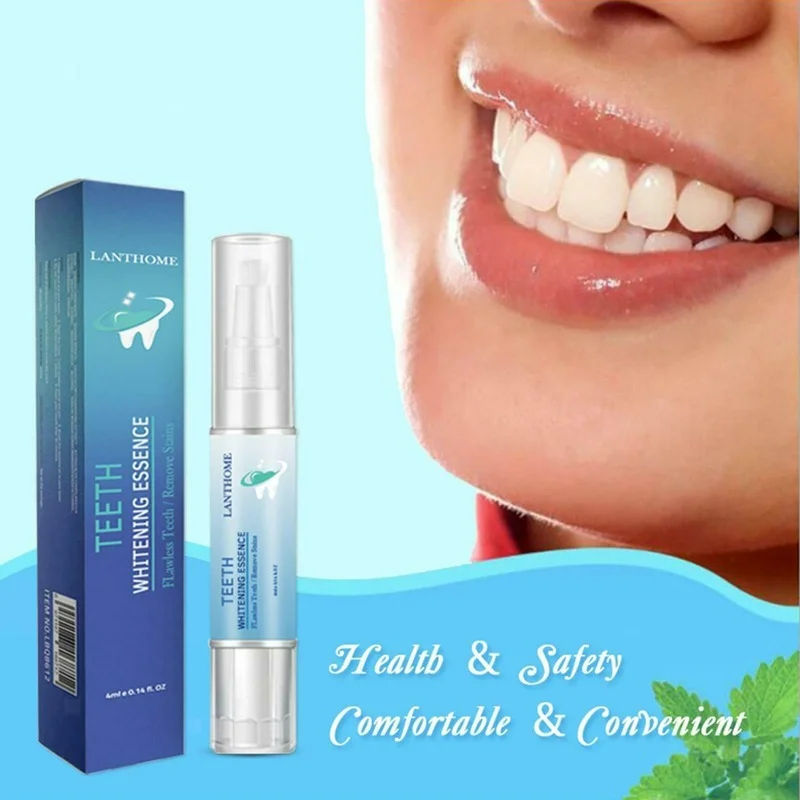 

1/2pcs 4ml Oral Care Teeth Whitening Essence Pen Bleach Dental Gel Easy to Use Safe