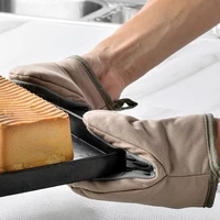 durable baking gloves non slip cotton dish bowl microwave glove oven mitt oven mitt 1pc