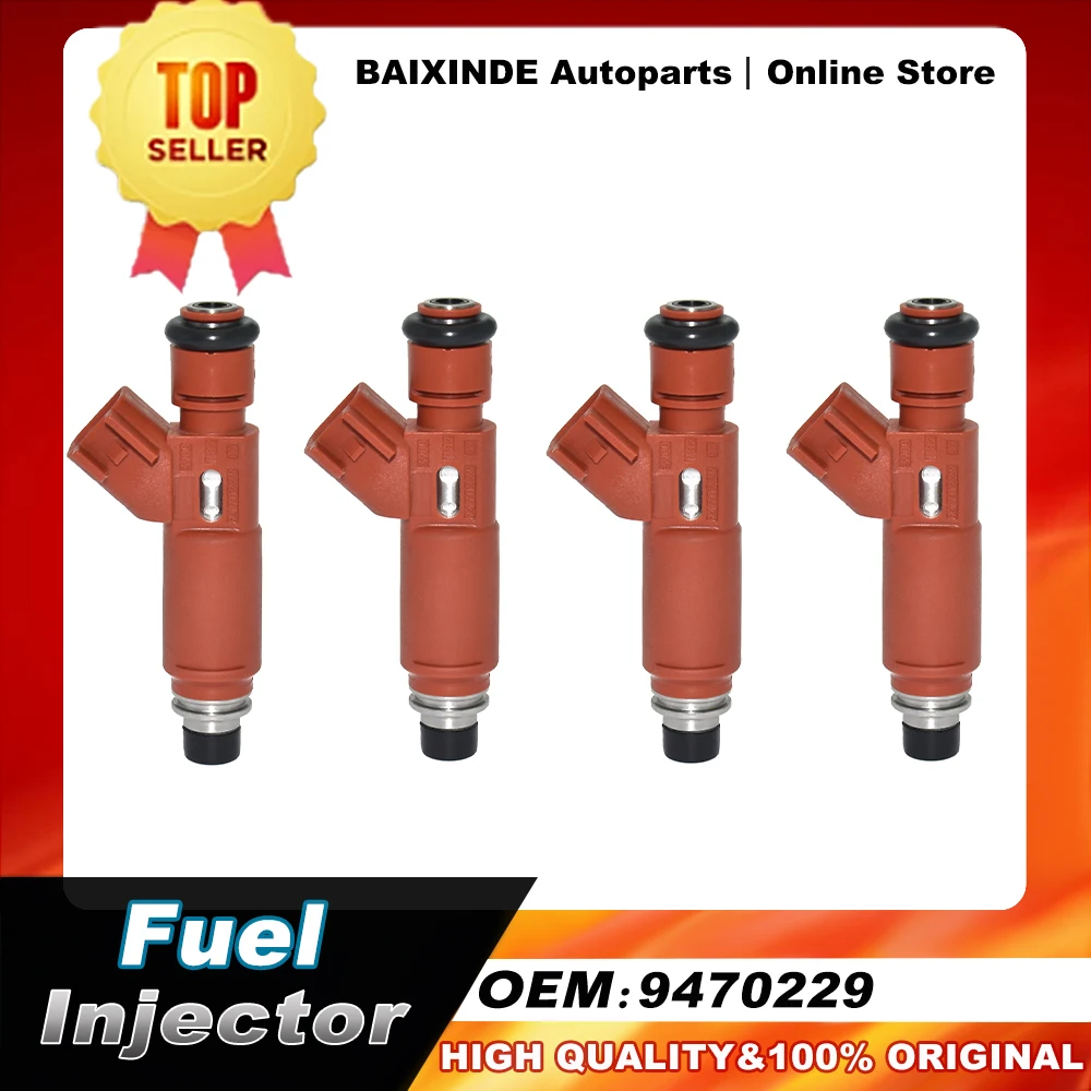 

1/4 шт. OEM 9470229 топливный инжектор для Volvo S60 2.4L I5 2001-2005, V70 2001-2007 автомобильные аксессуары