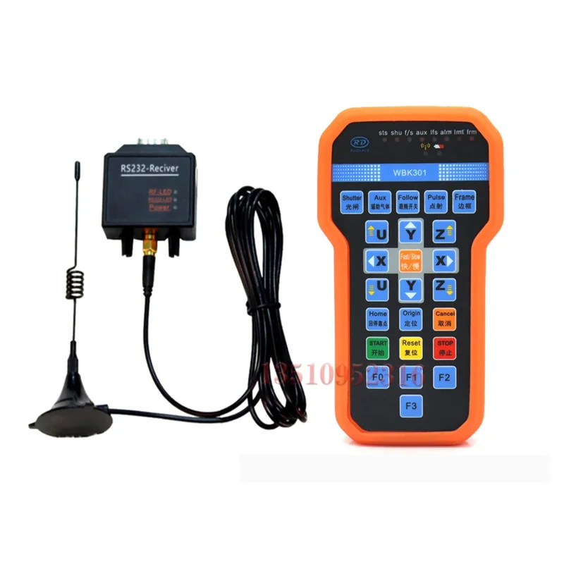 Новейшая система лазерного управления Ruida Rdc6442g/Rdc6442s беспроводная ручка Bwk301r Bwk301t