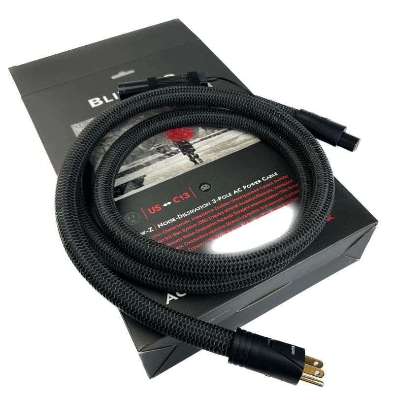 Кабель питания Blizzard с настоящим концентрическим сердечником высокой чистоты США